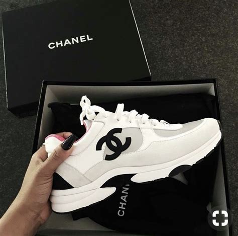 sneakers bianche chanel|authentic Chanel sneakers.